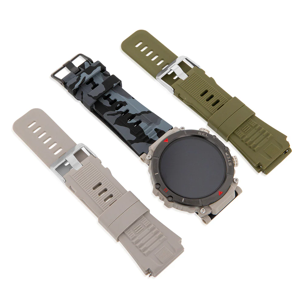 Active Pro Call+ XL Connect Smart Watch with 3 Band Options Grey - Image 8