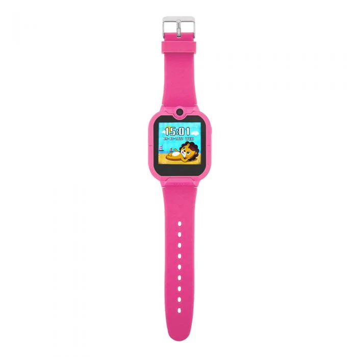 Active Pro Little Einstein Talking Time Teacher Kids Pink Smart Watch - Image 3