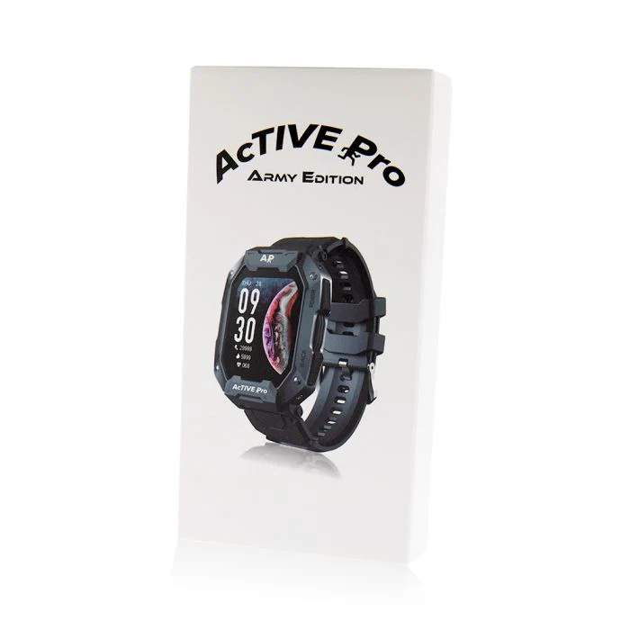 Active Pro Smart Watch Army Green Edition - Image 4