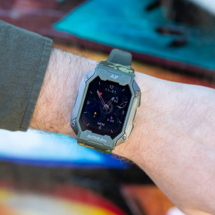 Active Pro Smart Watch Army Green Edition - Image 6