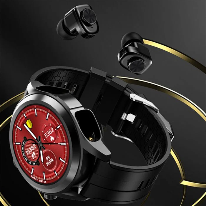 Active Pro Smart Watch with Built-in Bluetooth Earbuds - Image 3