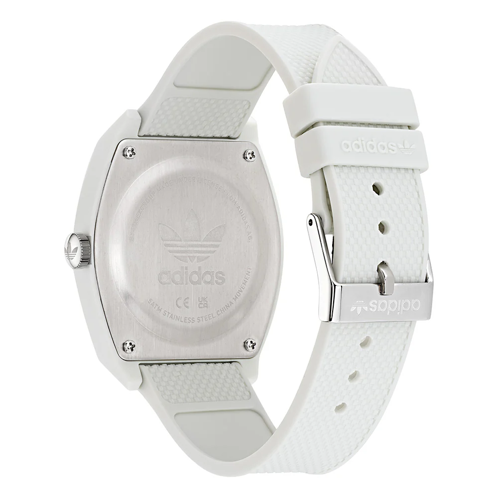 Adidas AOST22035 Project Two White Unisex Watch - Image 3
