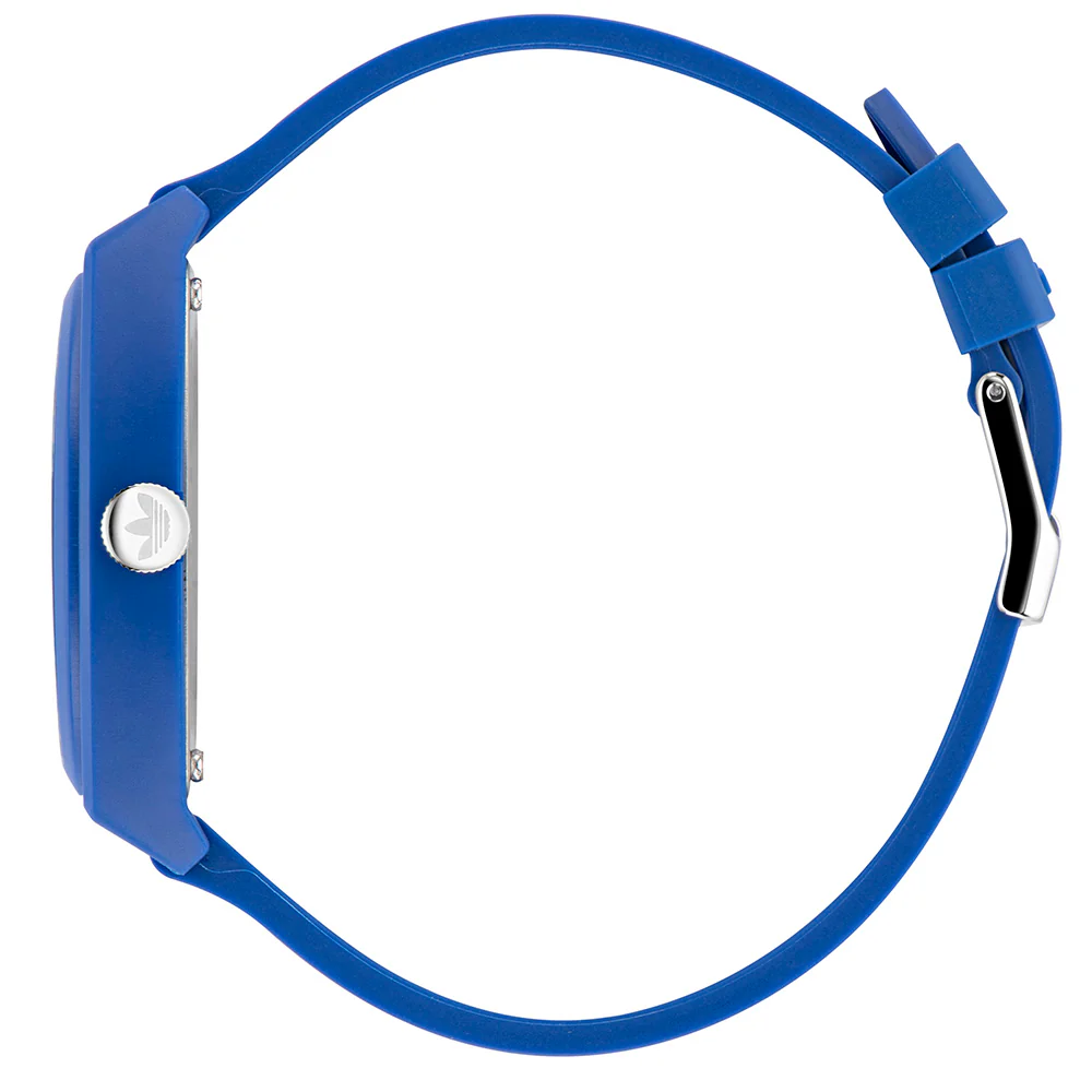 Adidas AOST23049 Project Two Blue Resin Mens Watch - Image 3