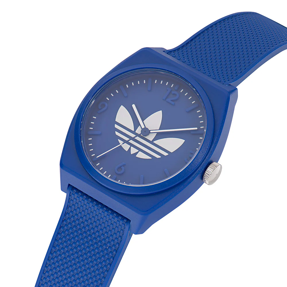 Adidas AOST23049 Project Two Blue Resin Mens Watch - Image 4
