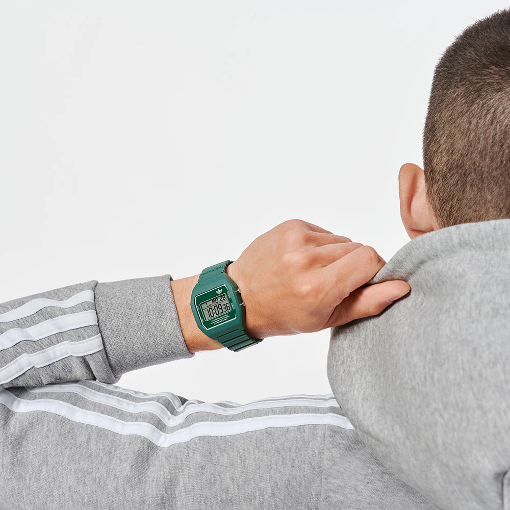 Adidas AOST23558 Digital Two Green Resin Unisex Watch - Image 6