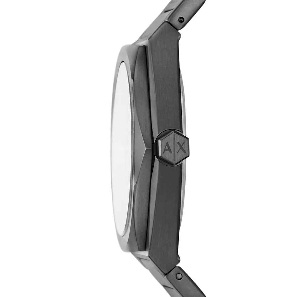Armani Exchange AX2811 Geraldo Black Stainless Steel Mens Watch - Image 2