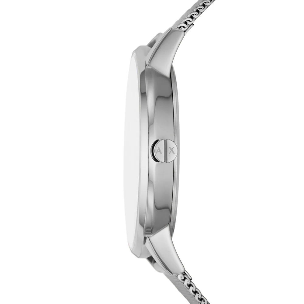 Armani Exchange AX5583 Lola Silver Tone Mesh Womens Watch - Image 2