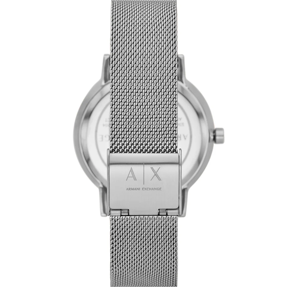 Armani Exchange AX5583 Lola Silver Tone Mesh Womens Watch - Image 3