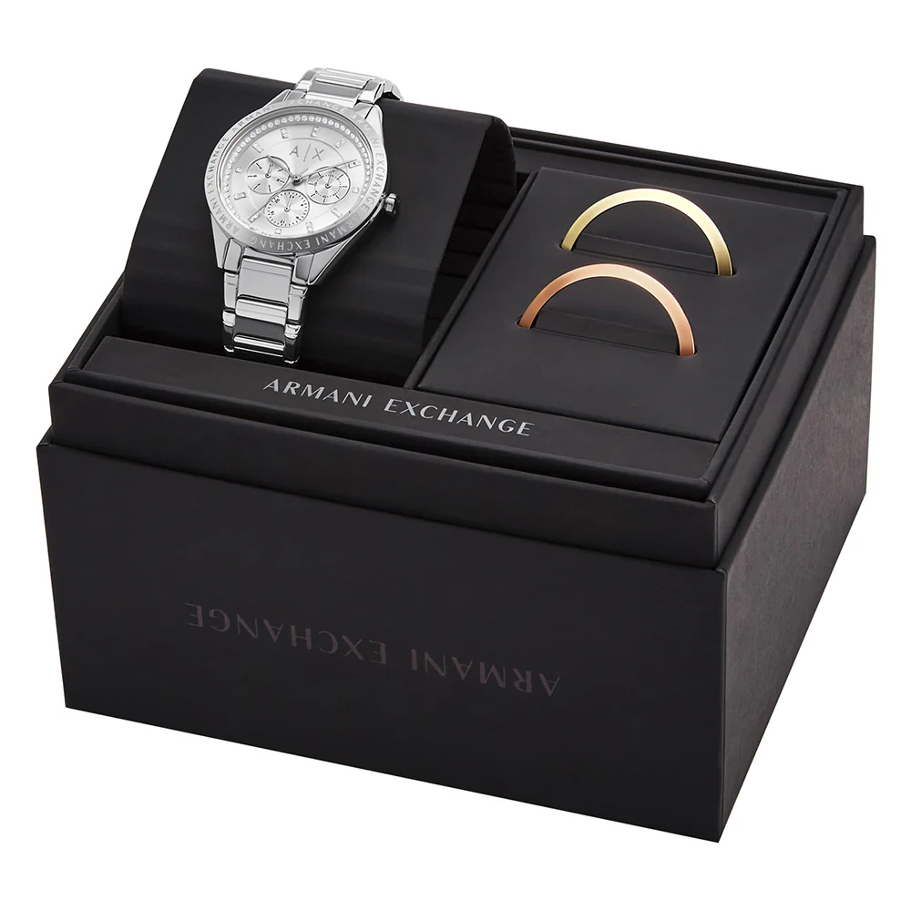 Armani Exchange AX7142SET Lady Giacomo with Interchangeable Bezels - Image 5