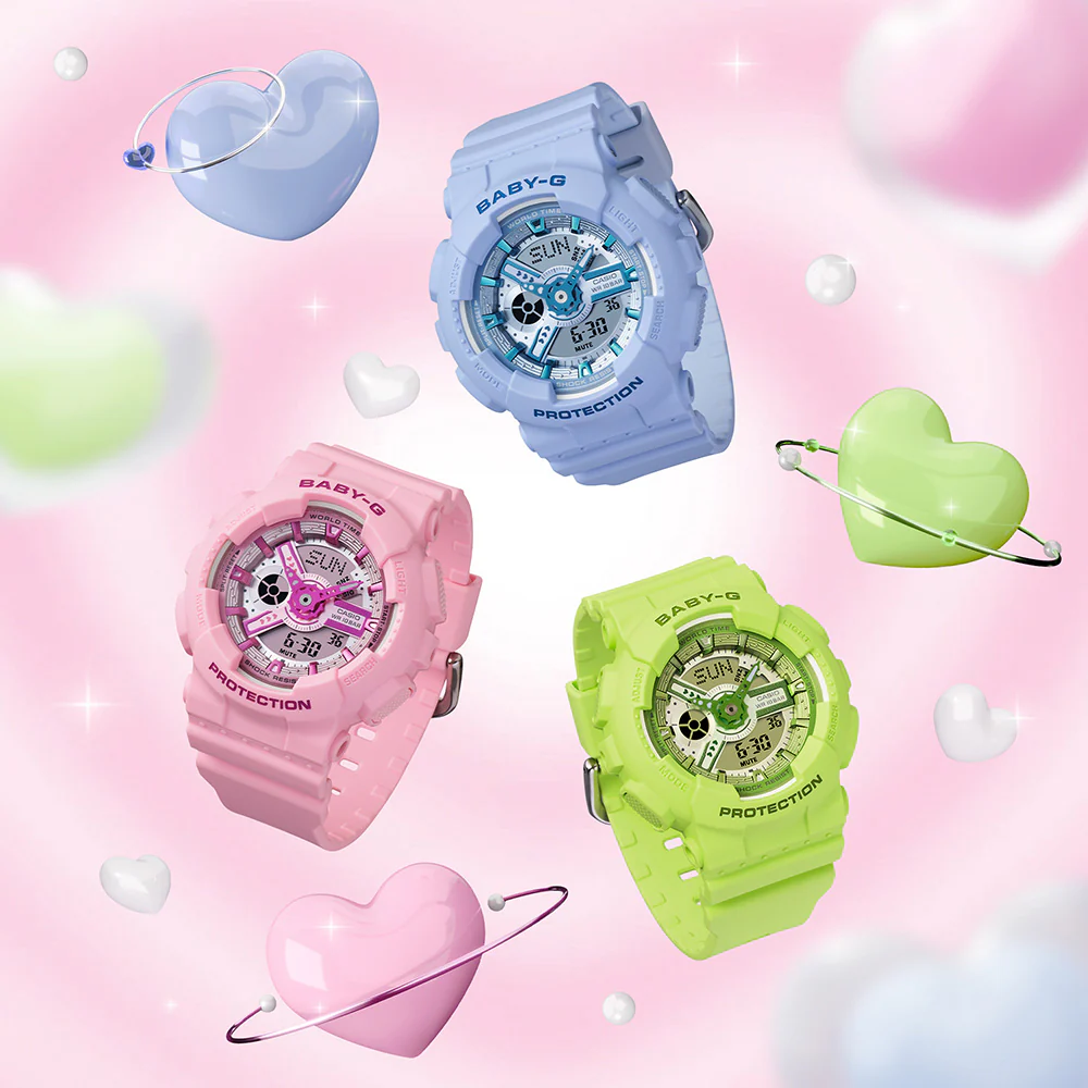 Baby-G BA110YK-4A Fresh Colour Pink - Image 3