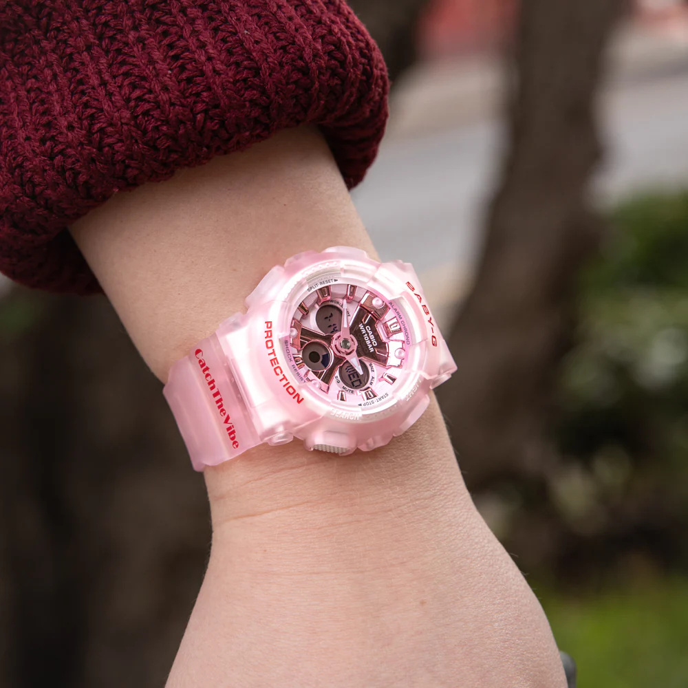 Baby-G BA130CV-4 Pink Womens Watch - Image 2