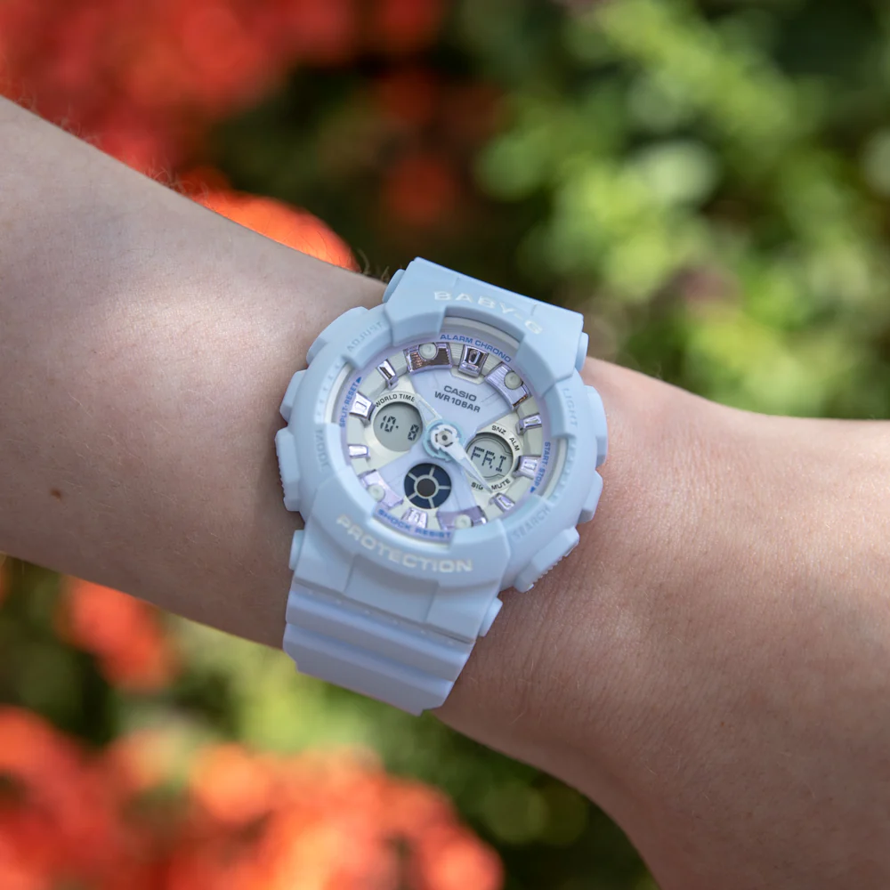 Baby-G BA130WP-2A Icey Pastel Blue - Image 2