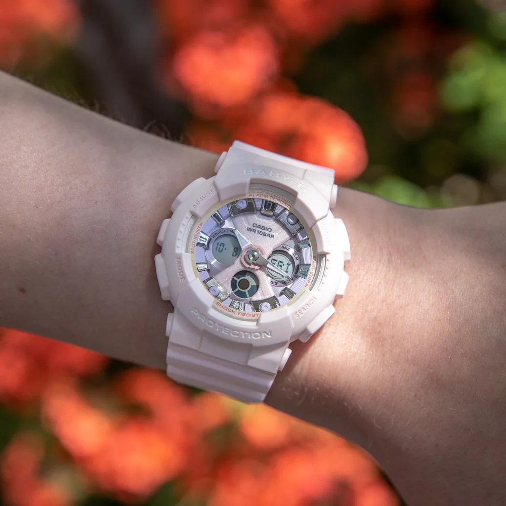 Baby-G BA130WP-4A Icey Pastel Peach - Image 2