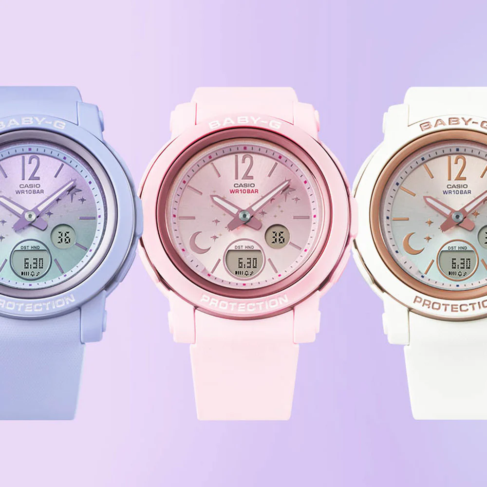 Baby-G BGA290DS-7A Moon and Stars - Image 3