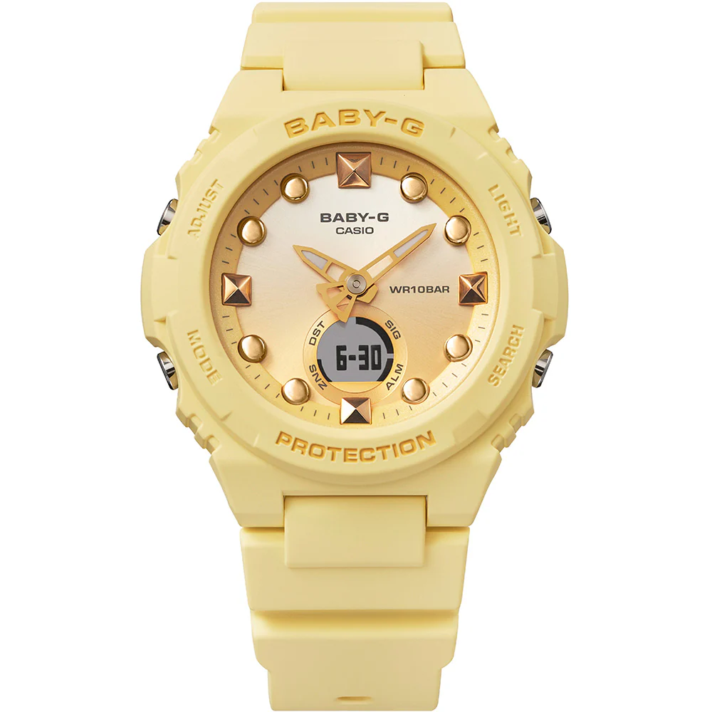 Baby-G BGA320-9 Playful Beach Yellow - Image 2