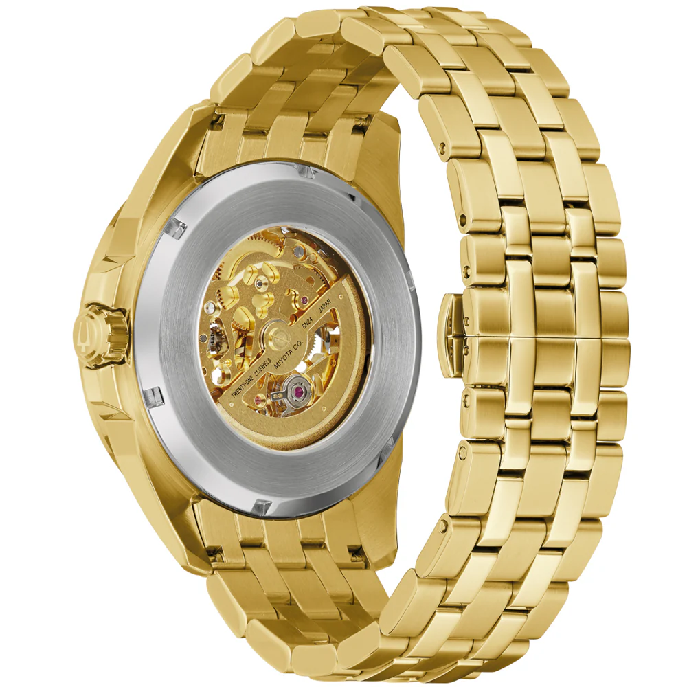 Bulova 97A162 Gold Tone Mens Watch - Image 2