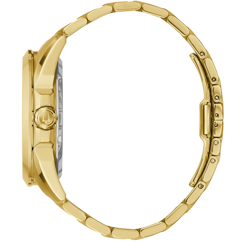 Bulova 97A162 Gold Tone Mens Watch - Image 3