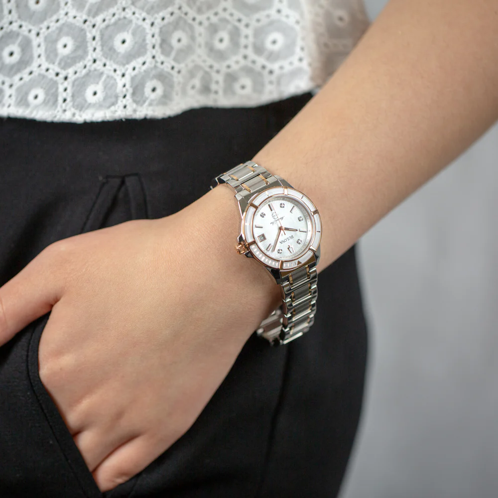 Bulova 98P187 Marine Star Quartz 100Metres Womens Watch - Image 4