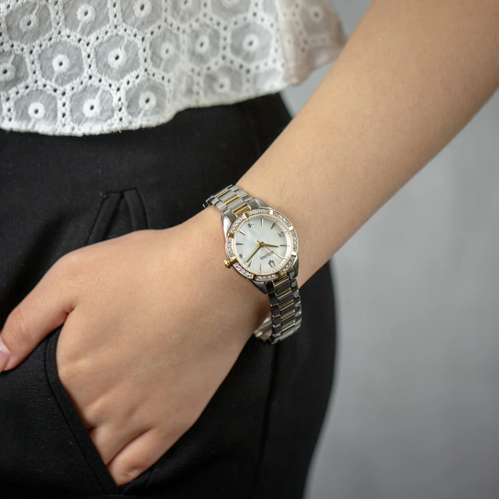 Bulova 98R263 Diamond Two Tone Womens Watch - Image 4