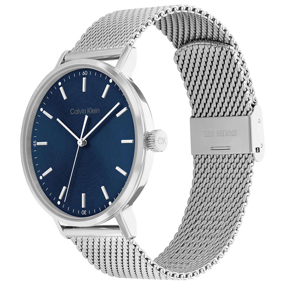 Calvin Klein 25200045 Modern Blue Sunray Dial Mens Watch - Image 2