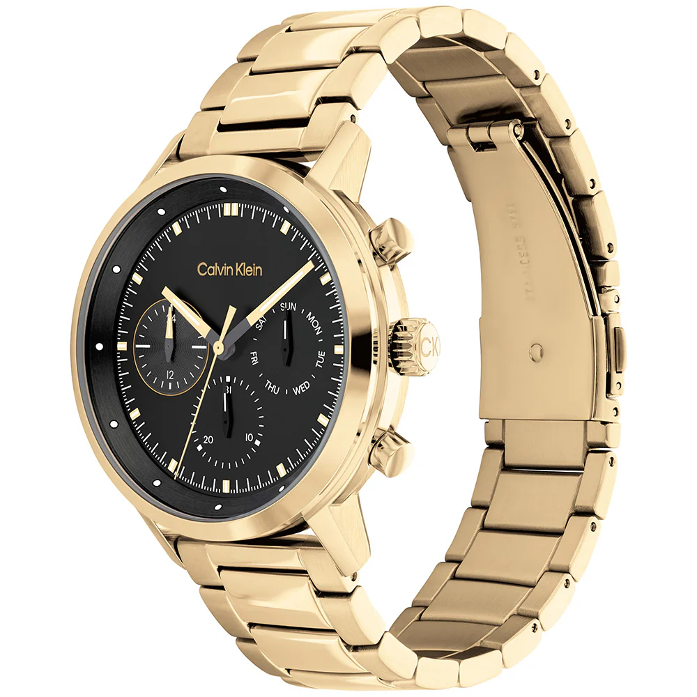 Calvin Klein 25200065 Gauge Gold Tone Mens Watch - Image 2