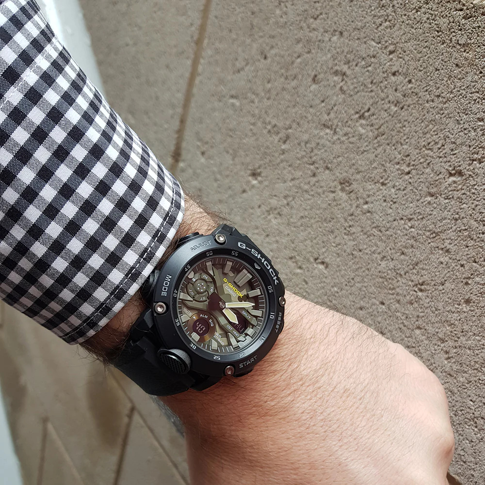 Casio G-Shock Carbon Core Guard GA-2000SU-1ADR Mens Watch - Image 3