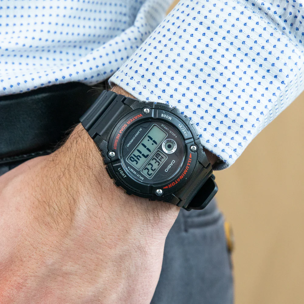 Casio Illuminator W216H-1A Digital - Image 2