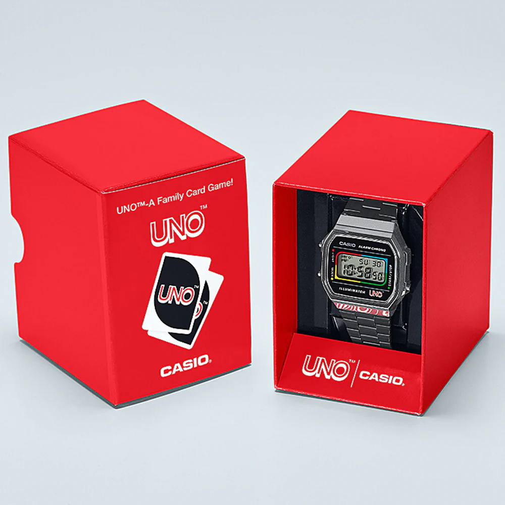 Casio Vintage A168WEUC-1A UNO Collaboration Limited Edition - Image 10
