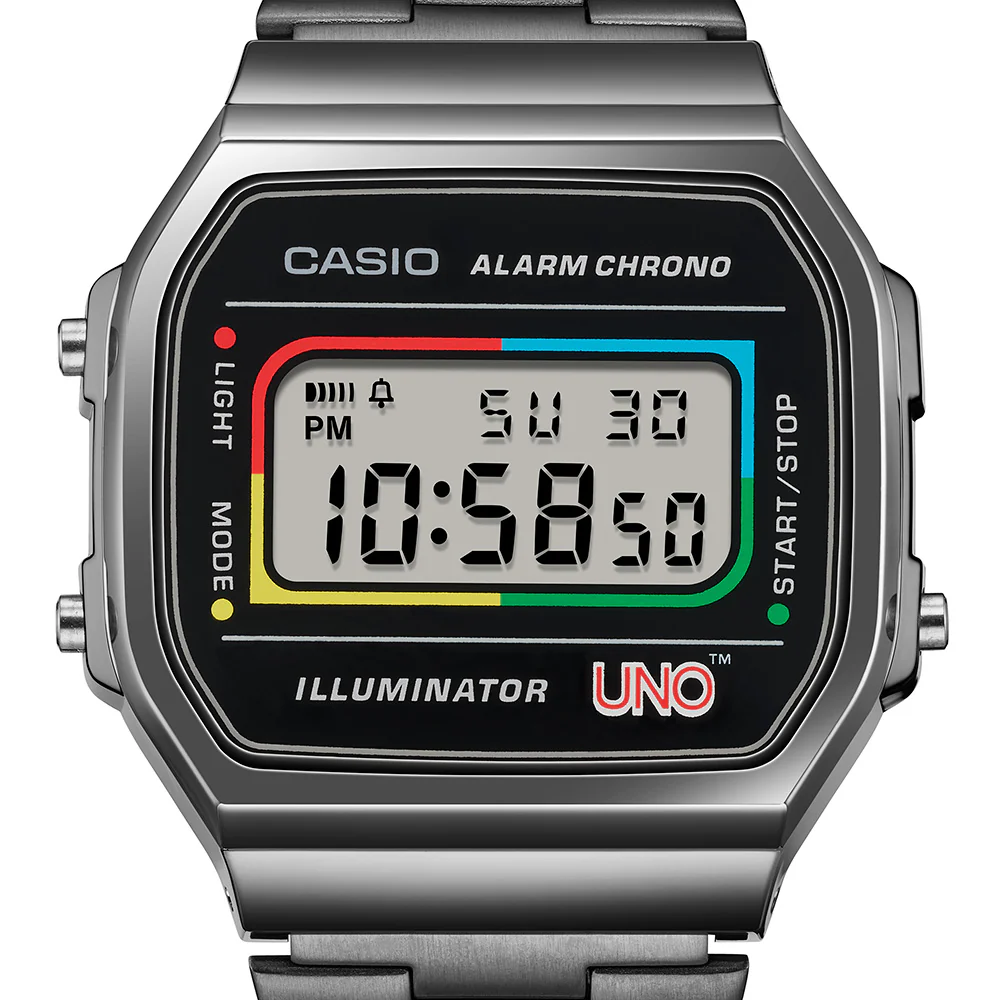 Casio Vintage A168WEUC-1A UNO Collaboration Limited Edition - Image 2