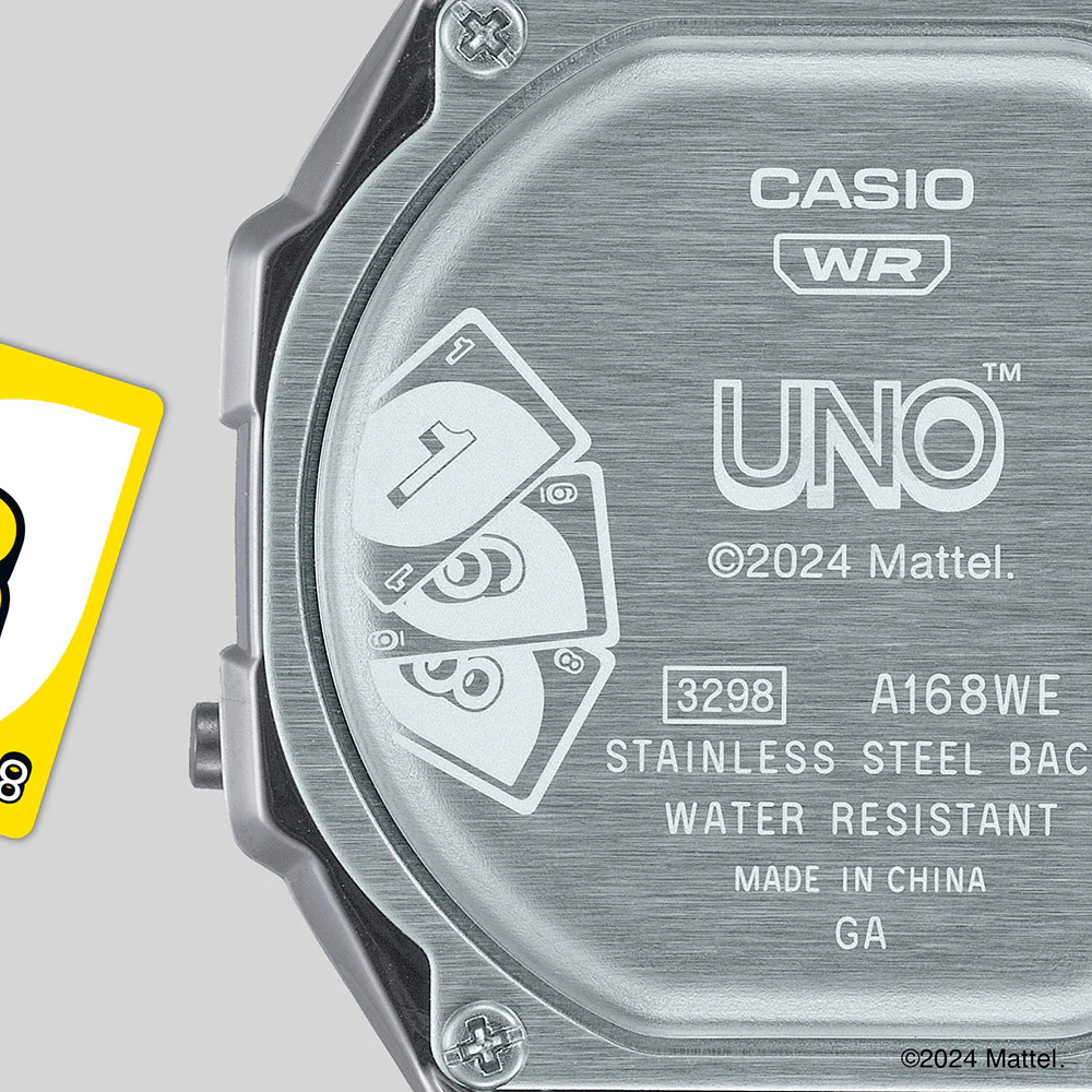 Casio Vintage A168WEUC-1A UNO Collaboration Limited Edition - Image 4