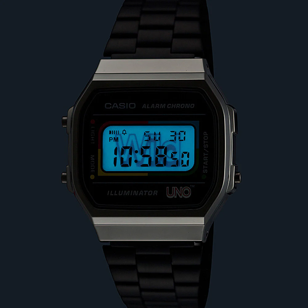 Casio Vintage A168WEUC-1A UNO Collaboration Limited Edition - Image 7