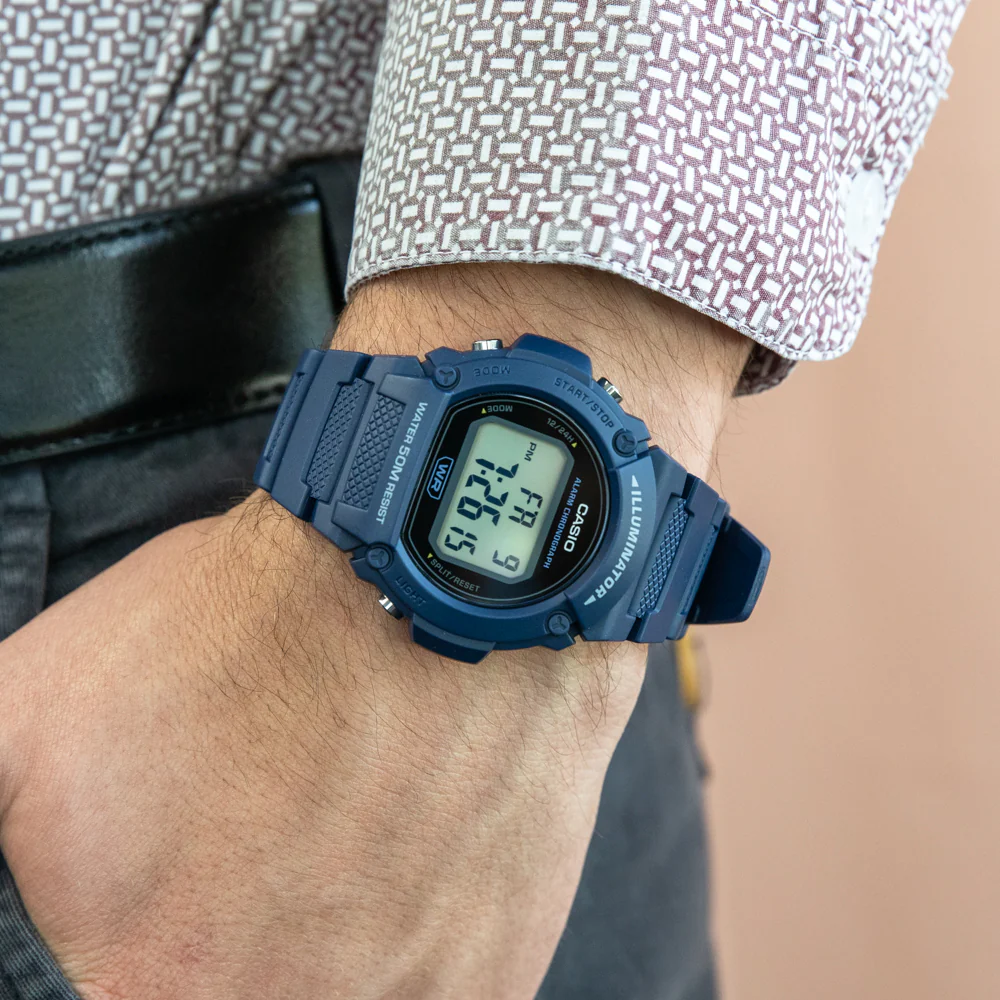 Casio W219H-2 Digital Watch - Image 2