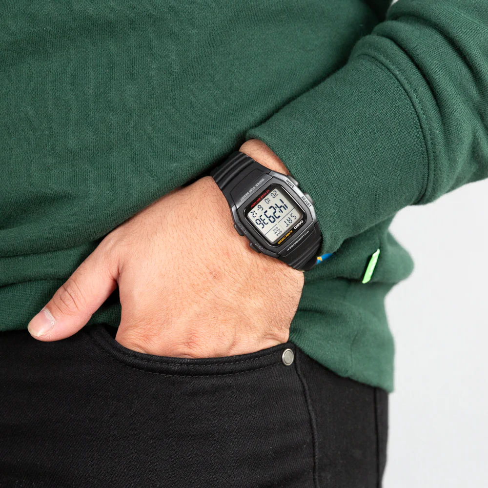 Casio W96H-1B Classic Sports Watch - Image 2