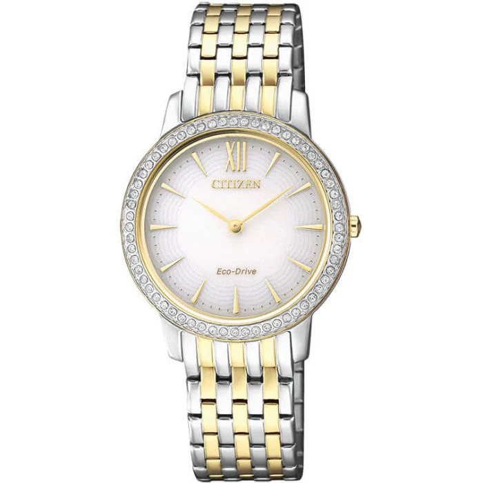 Citizen Eco-Drive EX1484-81A Stone Set Womens Watch - Image 2