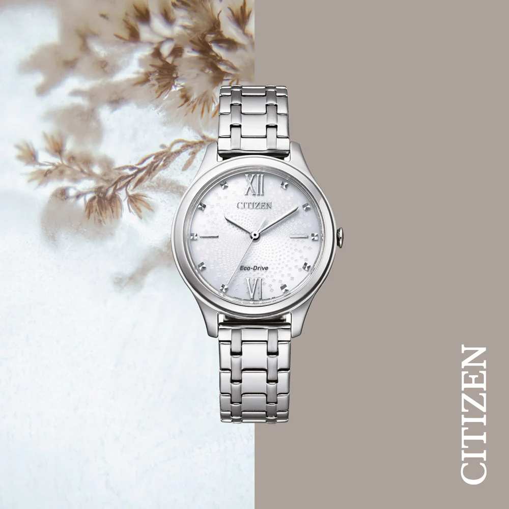 Citizen Eco-Drive Silver EM0500-73A Womens Watch - Image 2