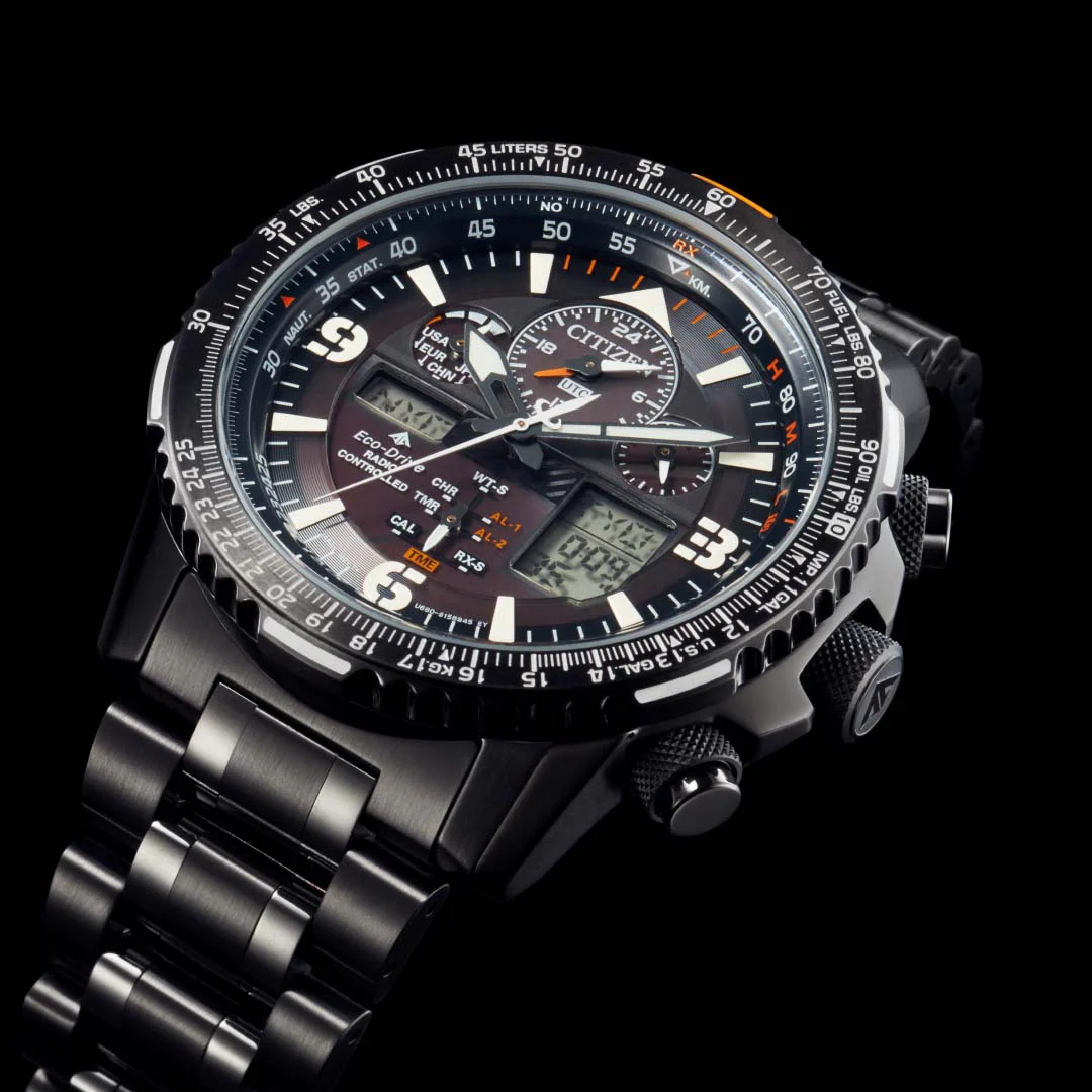 Citizen Promaster Sky JY8085-81E Black Stainless Steel Mens Watch - Image 2