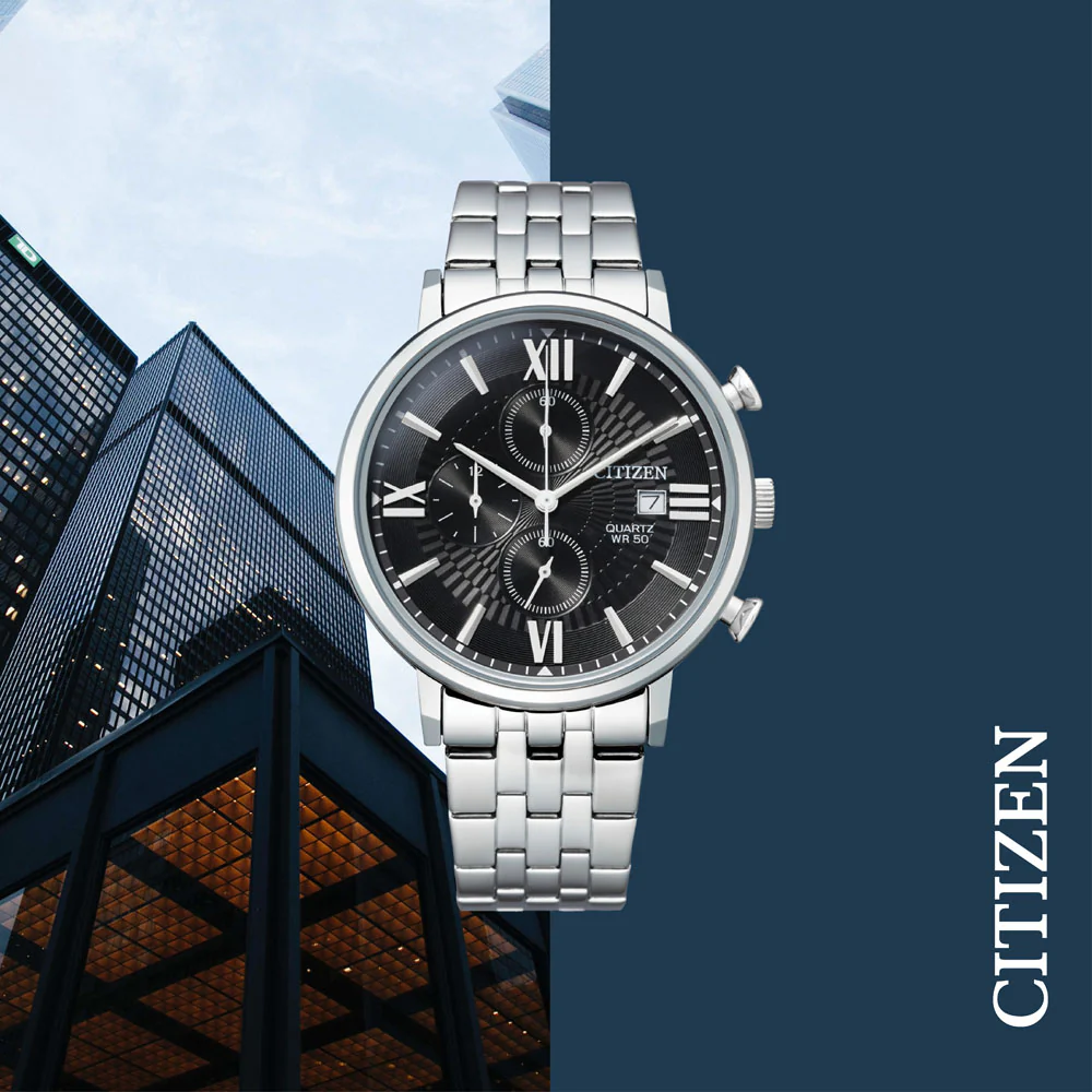 Citizen Quartz Chronograph AN3610-71E Mens watch - Image 2