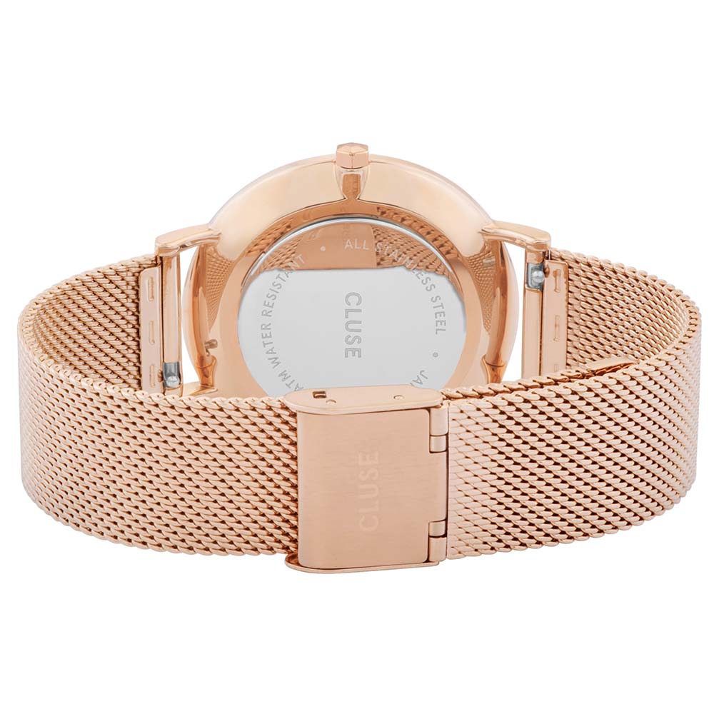 Cluse CW0101201003 Boho Chic Rose Tone Mesh Womens Watch - Image 2
