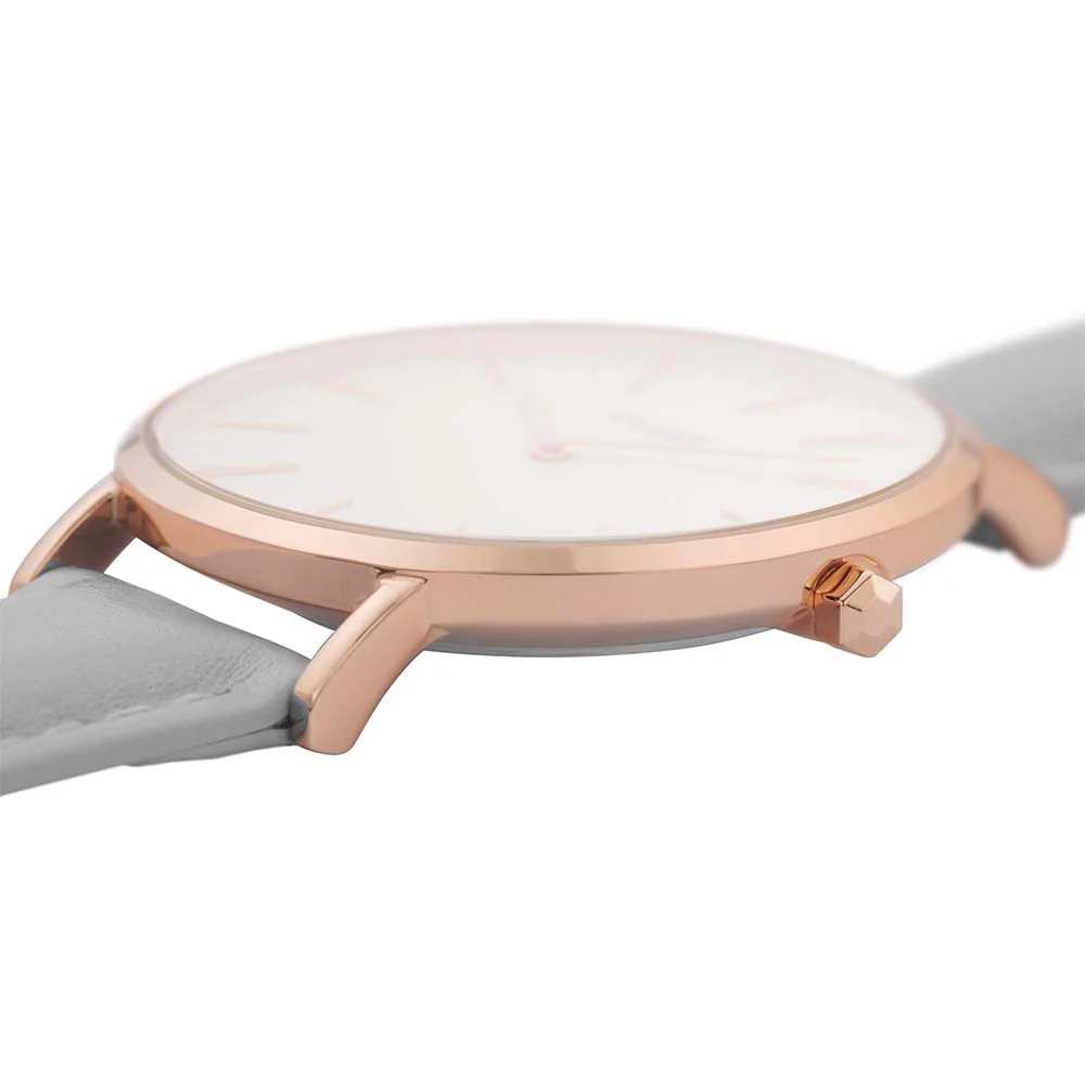 Cluse CW0101201007 Boho Chic Grey Leather Womens Watch - Image 3