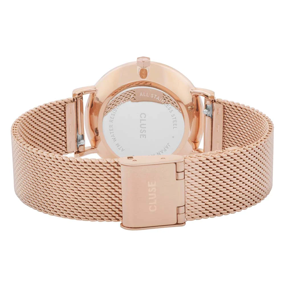 Cluse CW0101203001 Rose Tone Mesh Watch - Image 2