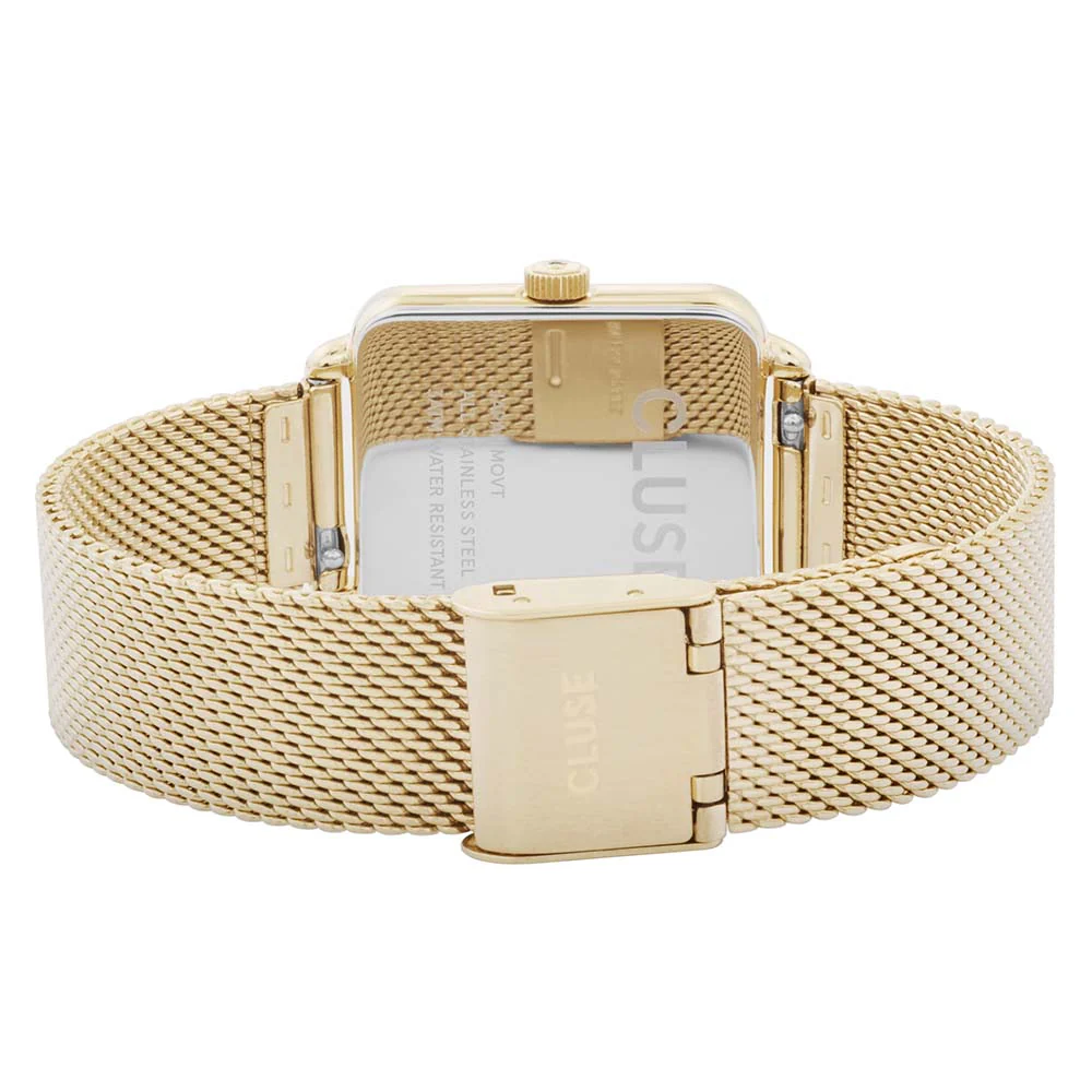 Cluse CW0101207002 La Tetragone Gold Tone Mesh Womens Watch - Image 2