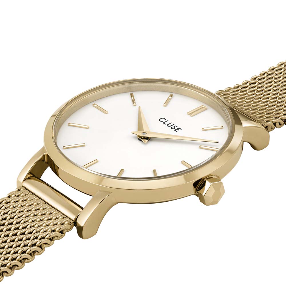 Cluse CW0101211001 Gold Tone Mesh Womens Watch - Image 3