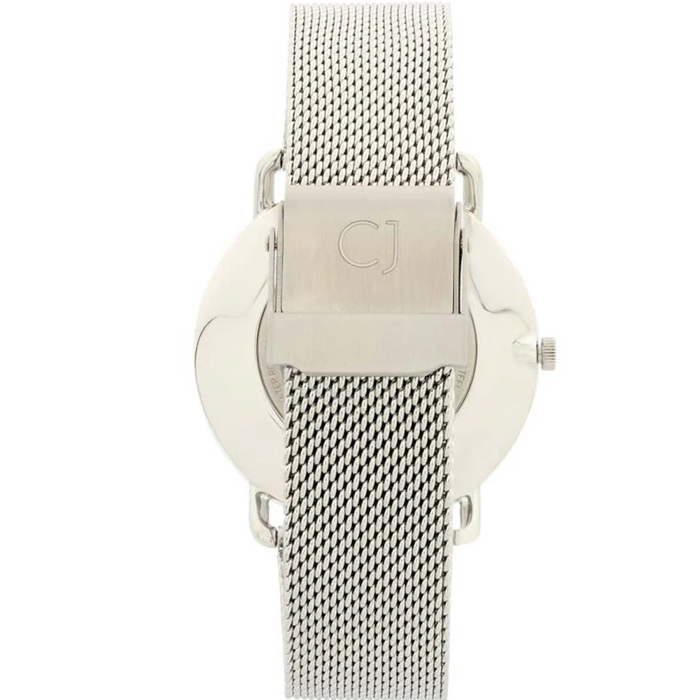 Colton James Eclipse Classic White Dial Silver Womans Watch - Image 3