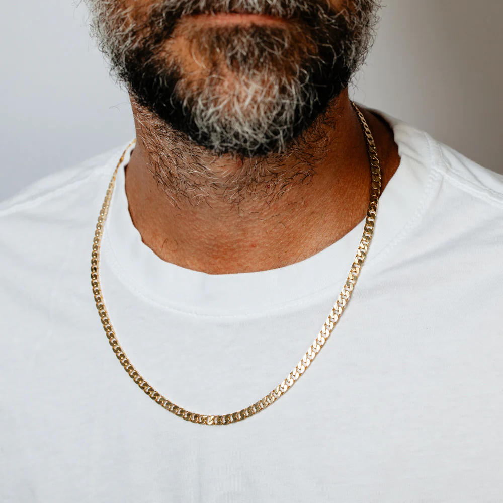Curb 55cm Chain in 9ct Yellow Gold - Image 3
