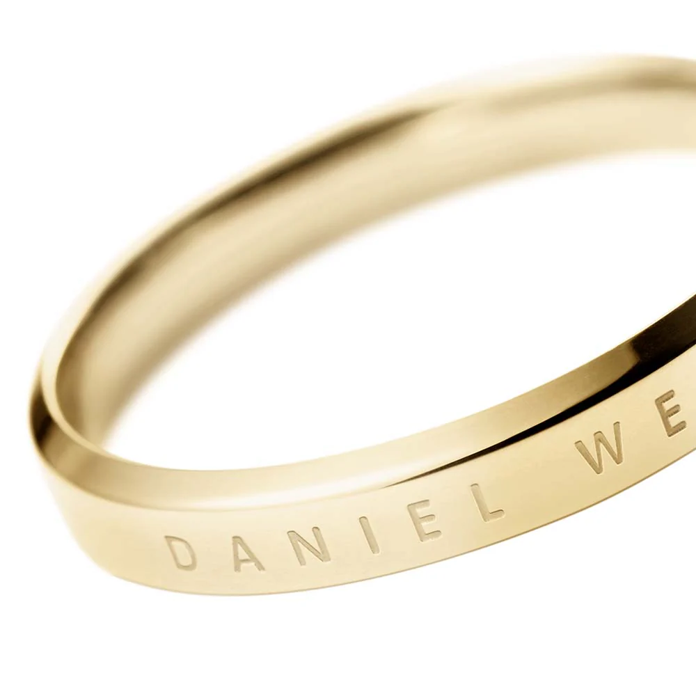 Daniel Wellington Gold Plated Stainless Steel Classic Ring Size "N" - Image 2
