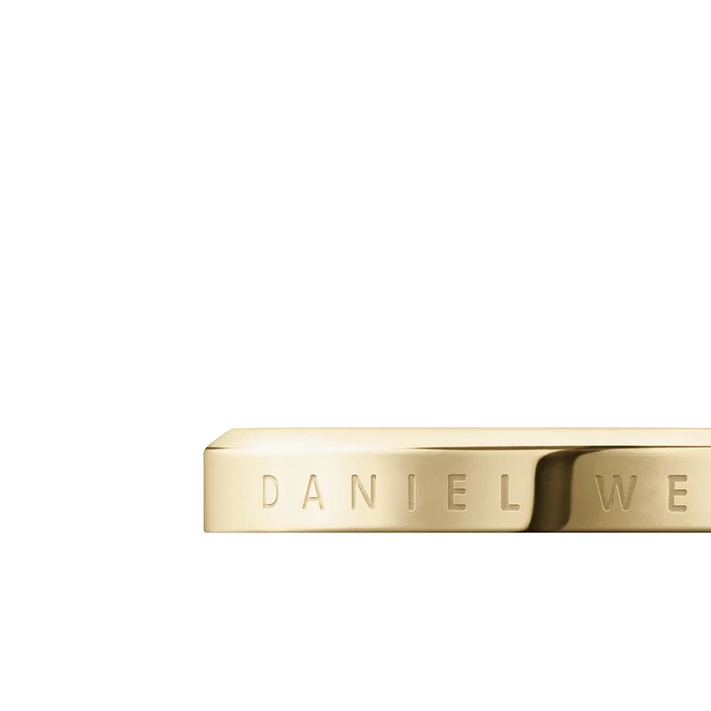 Daniel Wellington Gold Plated Stainless Steel Classic Ring Size "N" - Image 3