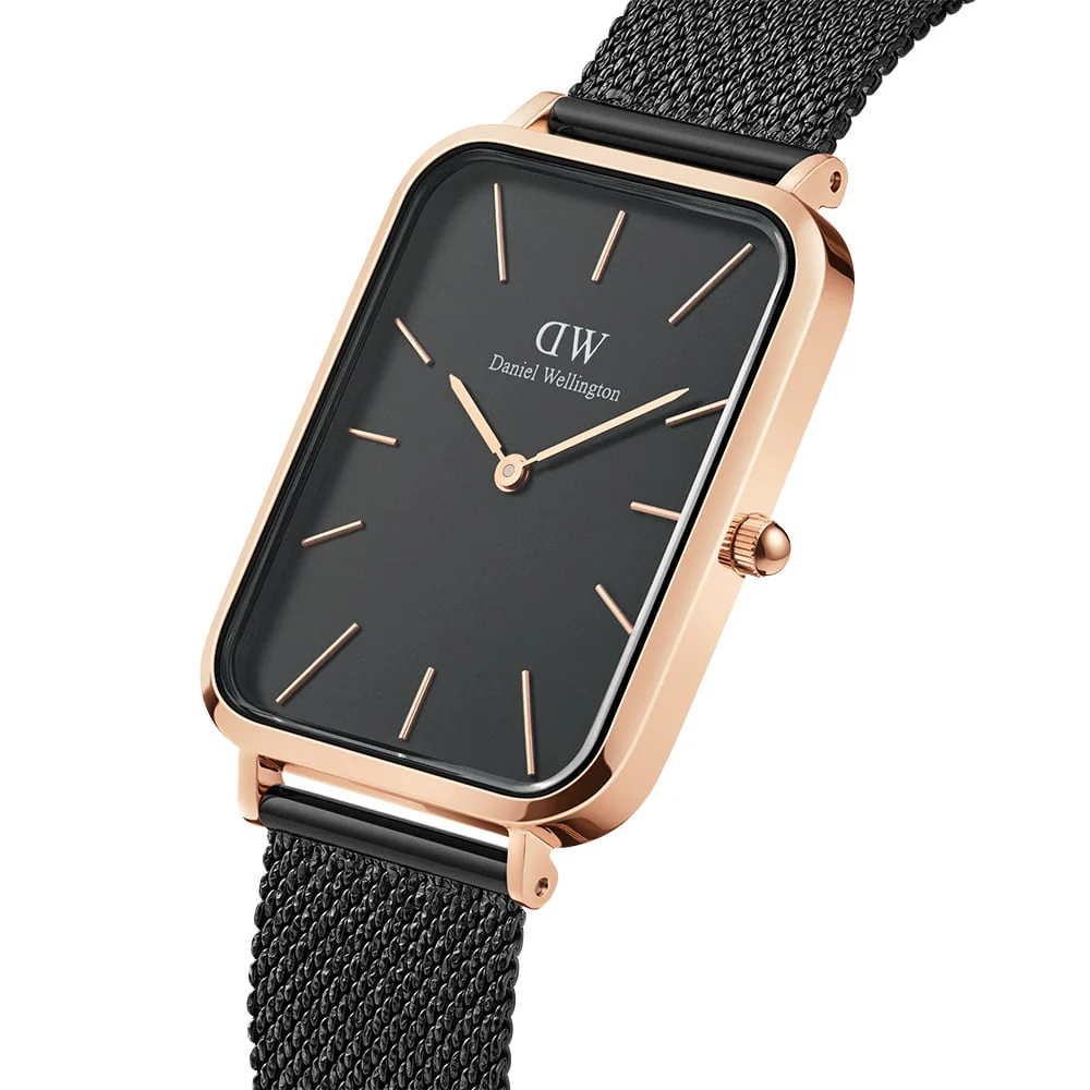 Daniel Wellington Quadto Pressed Ashfield Black - Image 2