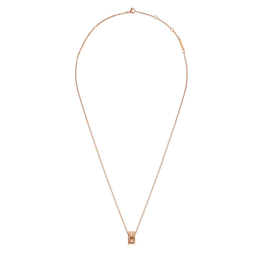 Daniel Wellington Rose Gold Plated Stainless Steel Elevation 45cm Chain - Image 3