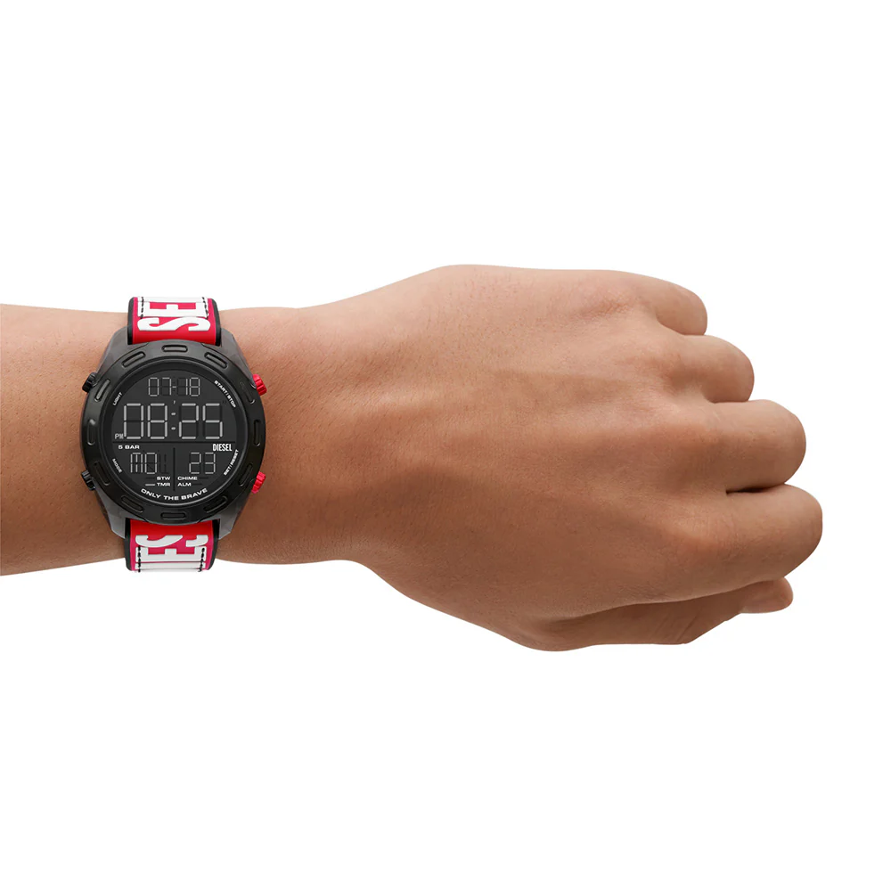 Diesel DZ2164SET Crusher Digital Mens Watch with Extra Band - Image 4