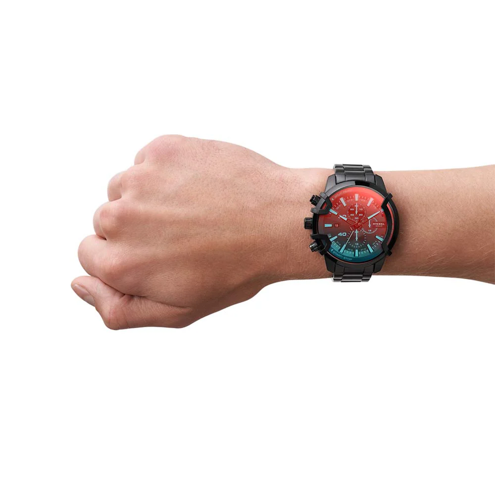 Diesel DZ4578 Griffed Black Mens Watch - Image 4
